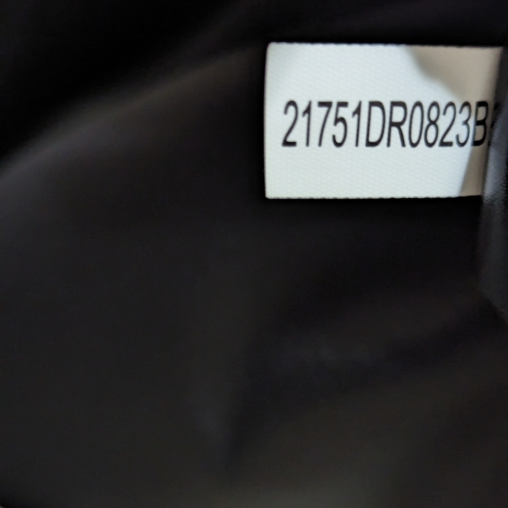 Alex Marie Iris V-Neck Satin Crepe Long Sleeve A-Line Dress - Picture 9 of 11